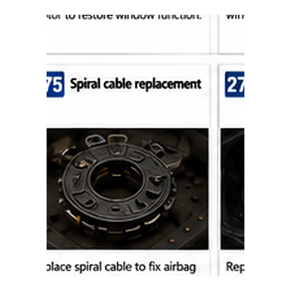 Spiral Cable Replacement