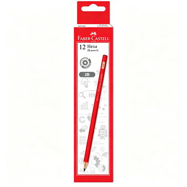 FABER CASTELL 1323 2B PENCIL