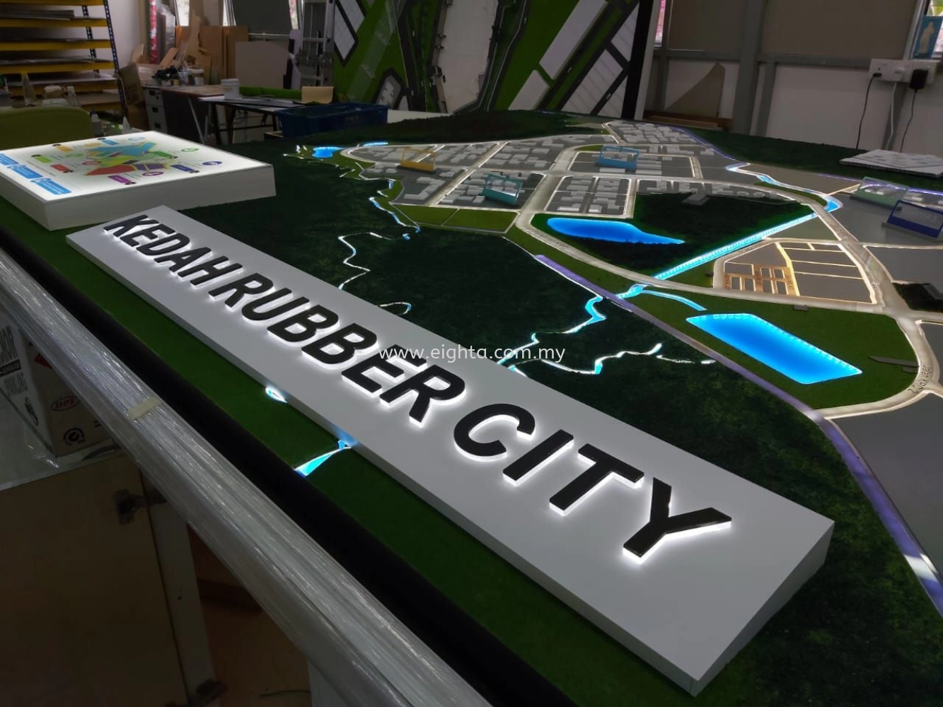 Kedah Rubber City (Ncer Malaysia) - 3D Professional Model Making Design
