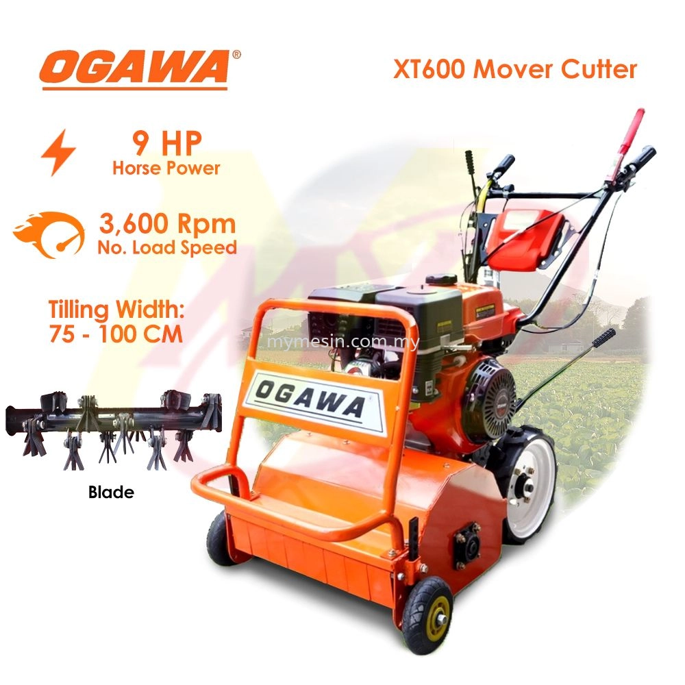 Ogawa XT600 Mover Cutter 4 Stroke Engine Lawn Mower