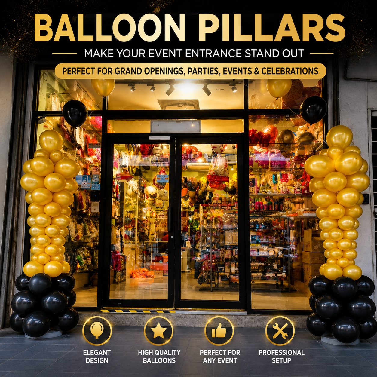 Balloon Pillars
