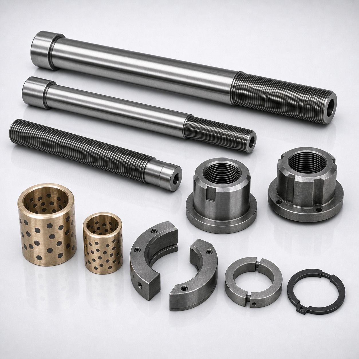 Tie bar components