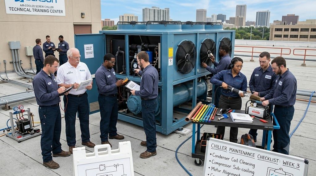 Air cooled chiller maintenance course