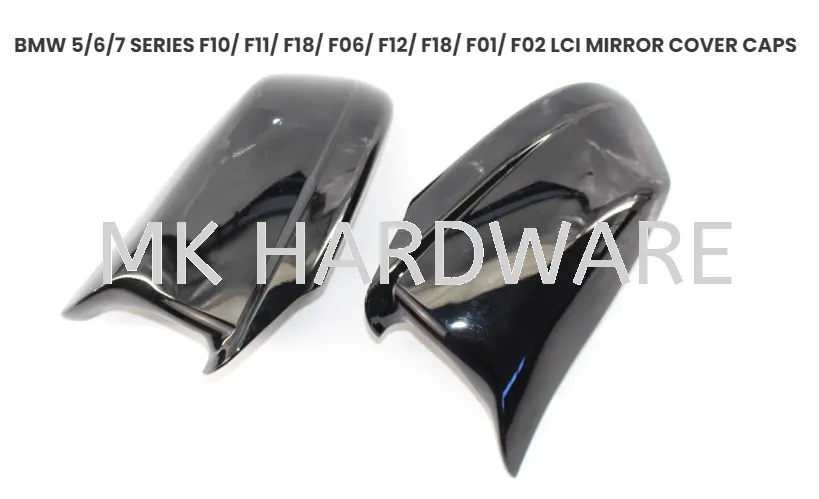 BMW 5/6/7 SERIES F10/ F11/ F18/ F06/ F12/ F18/ F01/ F02 LCI MIRROR COVER CAPS