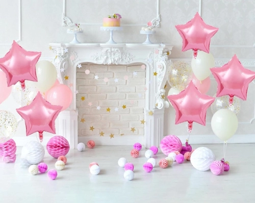 Foil Balloon Star - Pink (FB-SLB078-P)