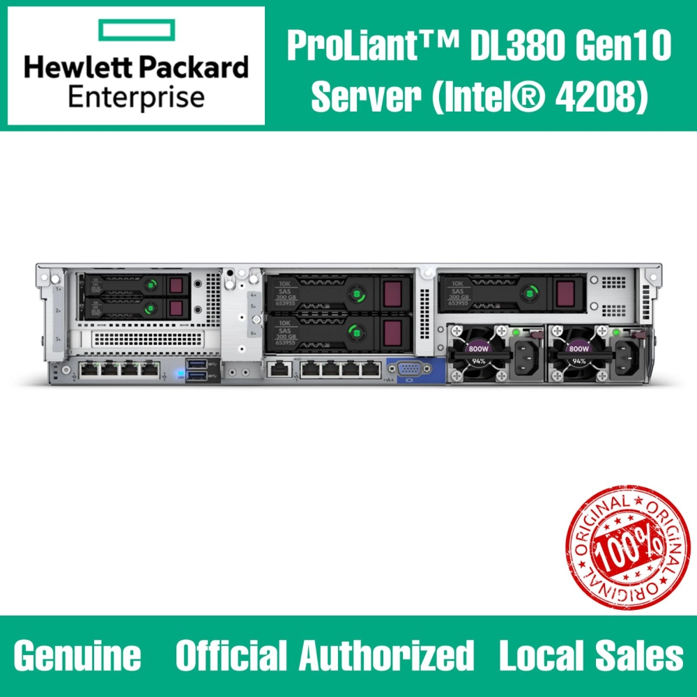 HPE ProLiant DL380 Gen10 4208 Server
