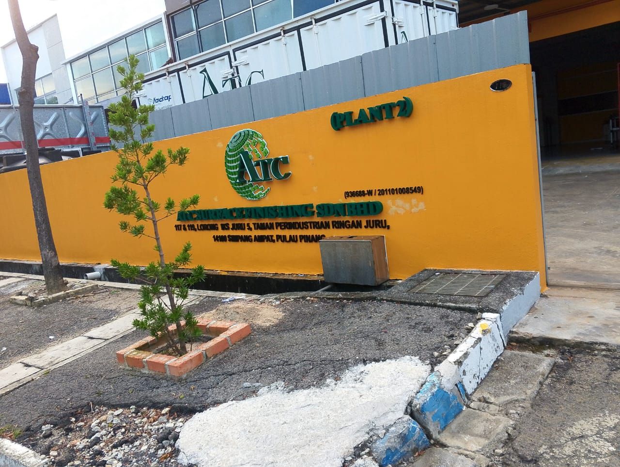 3D EG BOX UP SIGNBOARD
