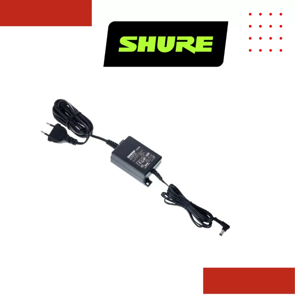 Shure ps24e ac adaptor for shure wireless mic 