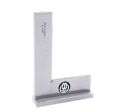 90掳 PRECISION INSPECTION SQUARE WITH  BASE DIN 875/0 240-0856