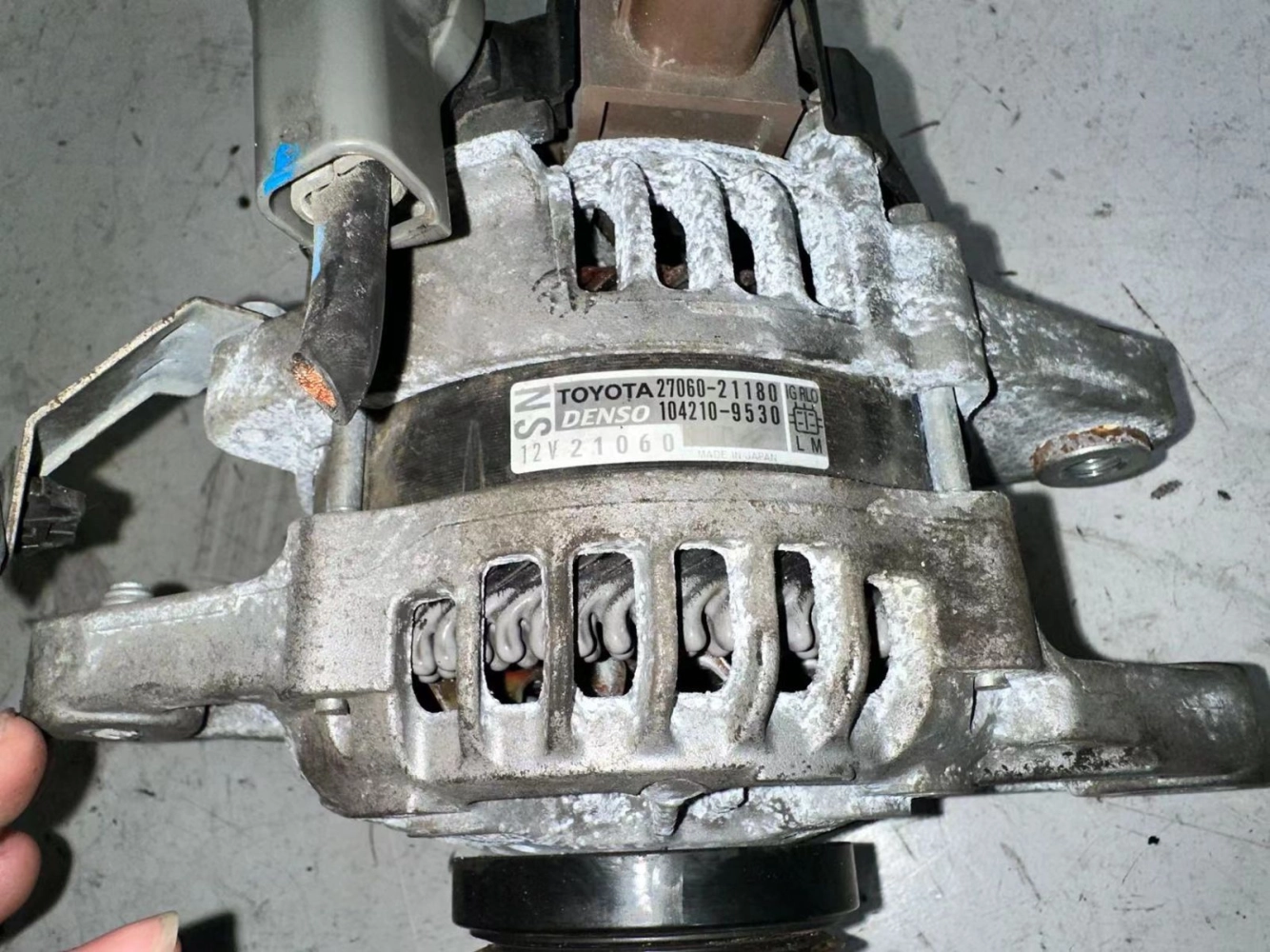 TOYOTA BELTA VIOS NCP93 ALTERNATOR