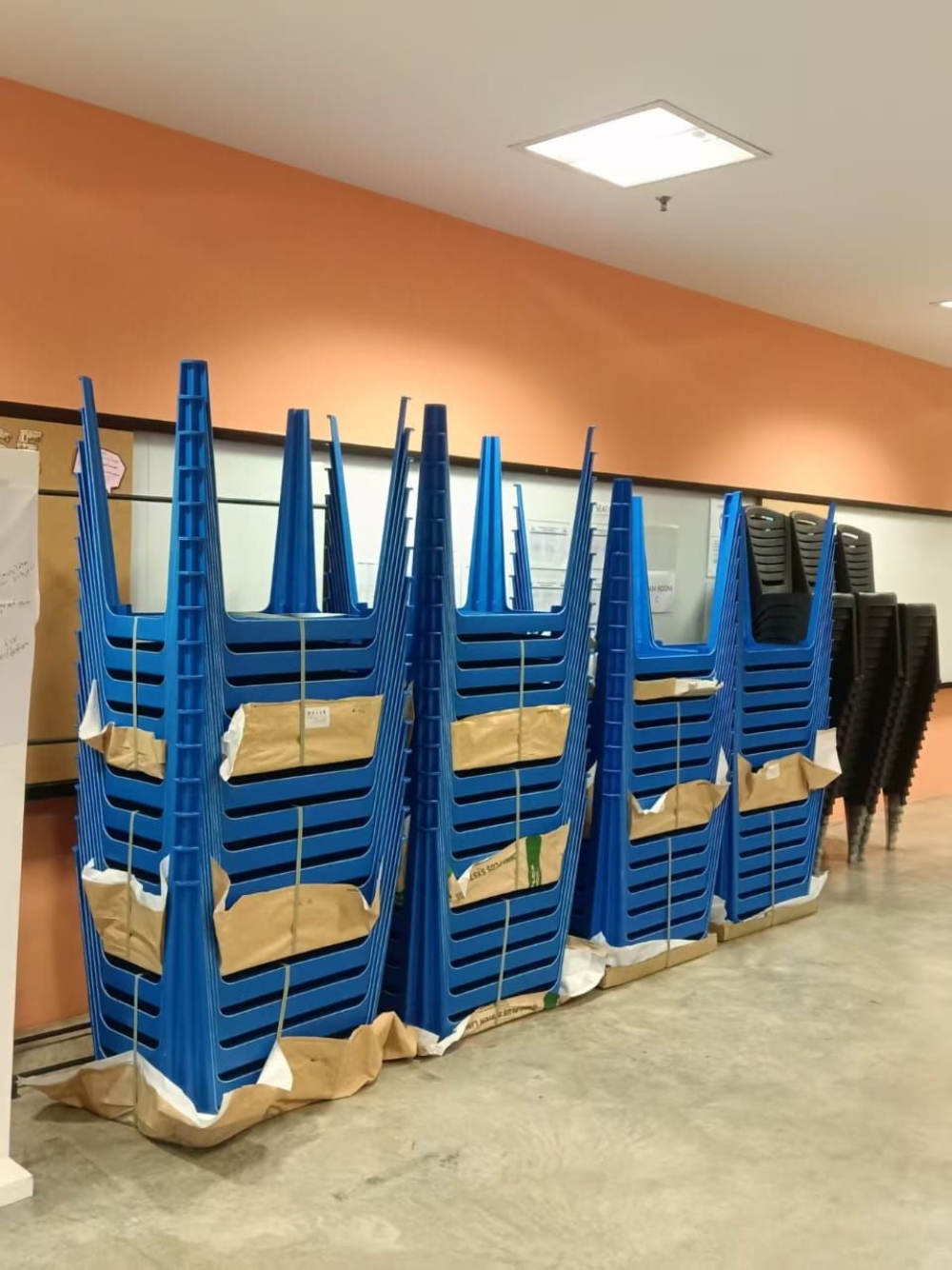School Exam Table Malaysia | SPM Exam Table | Full Plastic School Table | Examination Hall Furniture | Plastic Chair School | Kerusi Plastik Sekolah Penang Kedah Kulim Lunas Bertam