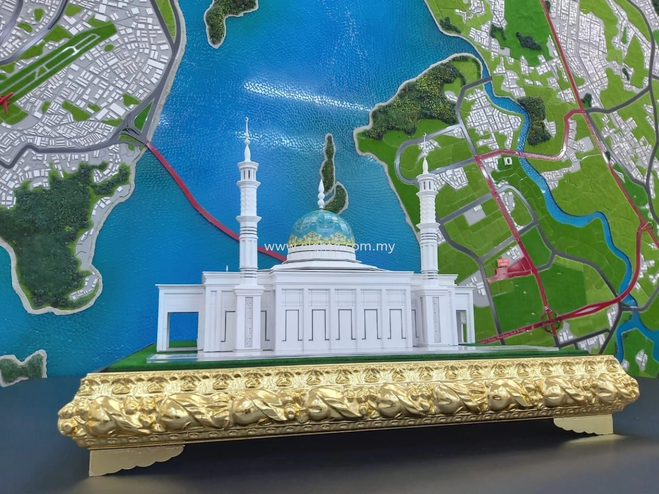 Perasmian Masjid Albukhary - 3D Professional Model Making Design