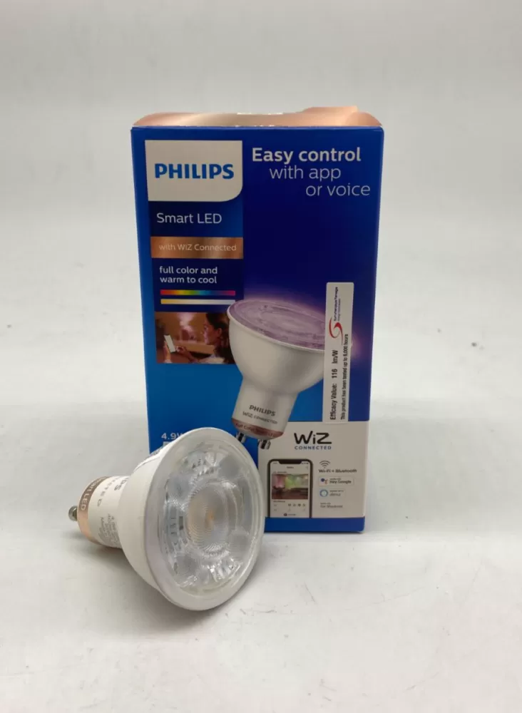 Philips WiZ Smart LED Filament Clear Bulb 6.3 Watts A60 E27 RGB