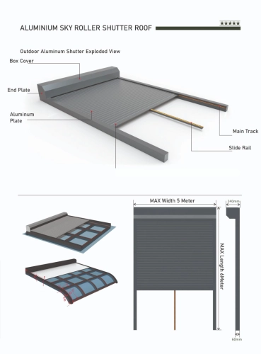 ROLLER SHUTTER ROOF