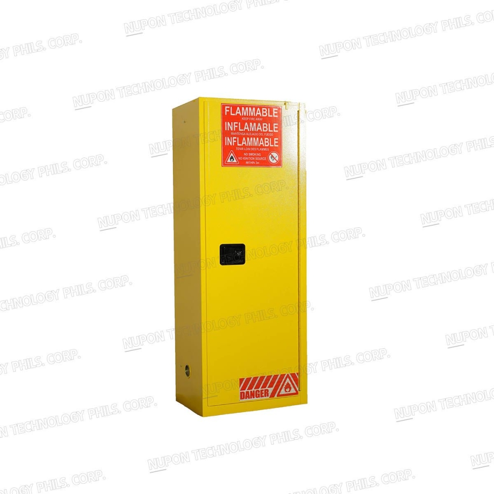 SELF-CLOSING DOOR 22 GAL FLAMMABLE SAFETY CAN STORAGE CABINETS