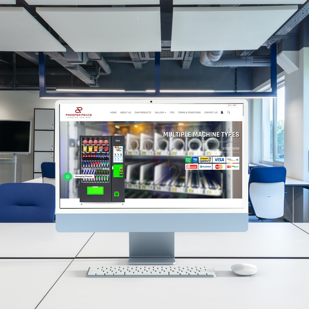 Vending Machine For Sale Portfolio for Buyer Questions & Enquiries | Penang