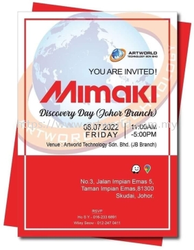 2022 Southern Branch Mini Show (Mimaki Discovery Day)