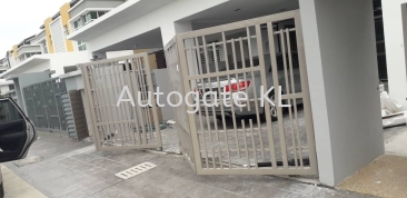 2019 sept Dnor 212 , autogate installation , shah alam , klang , petaling jaya , telok panglima garang , selangor , malaysia auto gate system