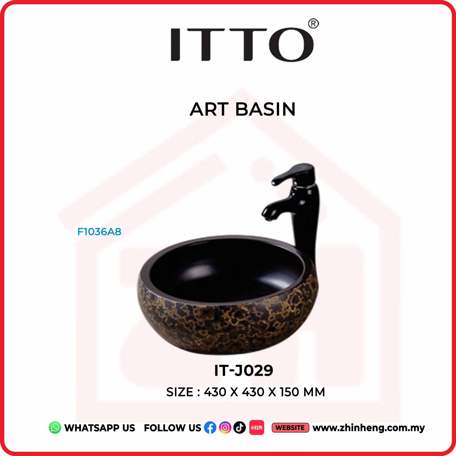 ITTO ART BASIN  IT-J029