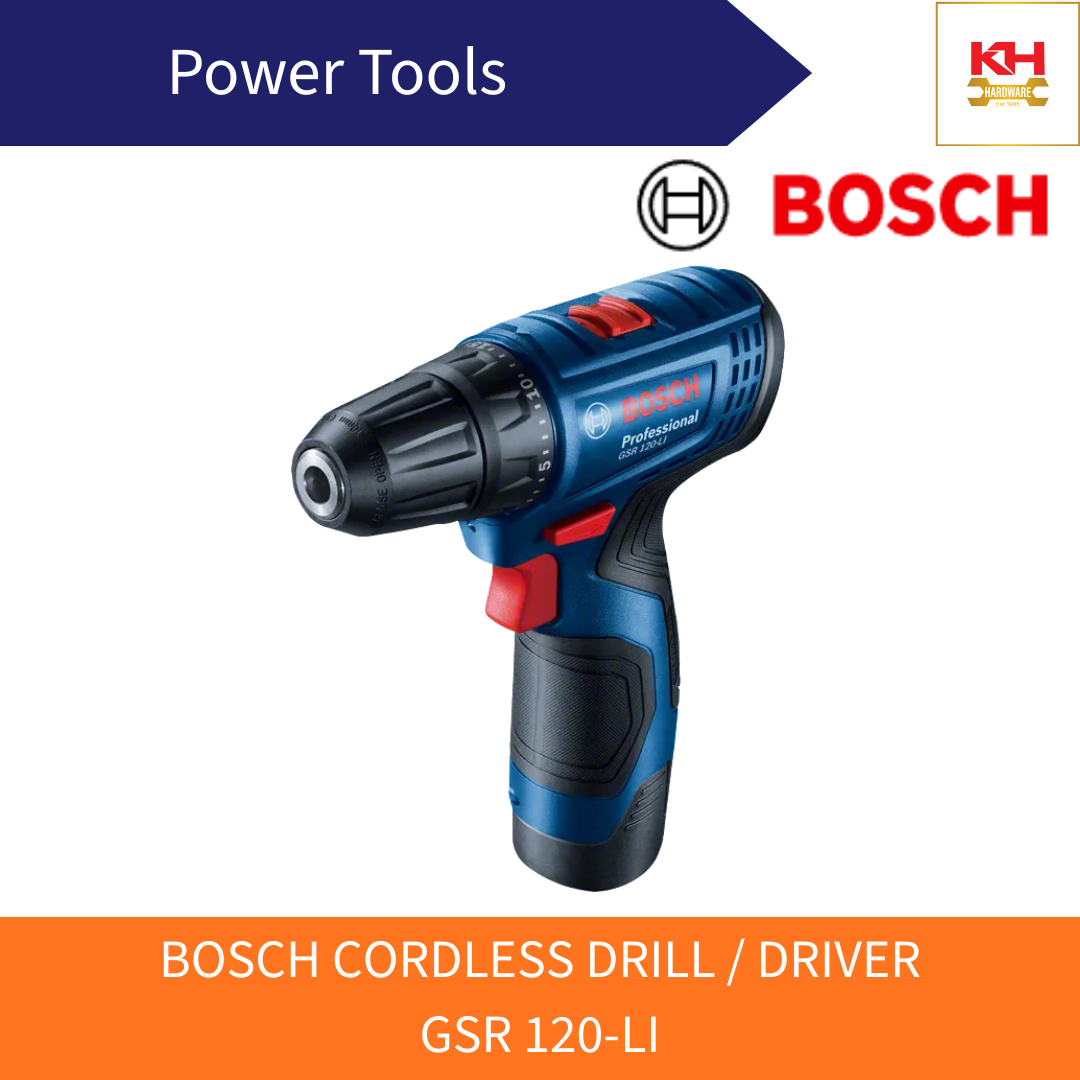 BOSCH Cordless Drill / Driver GSR 120-LI