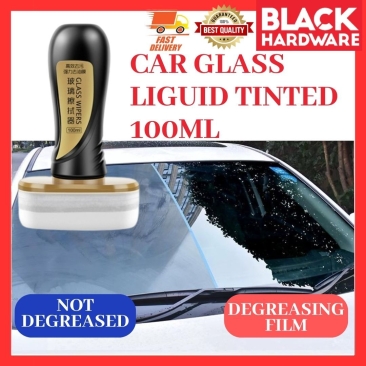 Black Hardware Watermark Remover Car Glass Oil Film Cleaner Remover Glass Polish Compound Windshield Cleaner去油膜 车 油膜膏Glass Coating  Car Accessories Glass Repair Car Care Kit