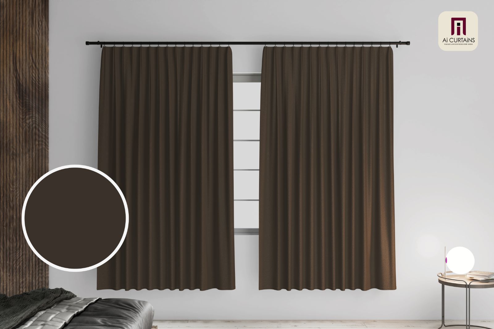 2 Panel Ready Made Curtain