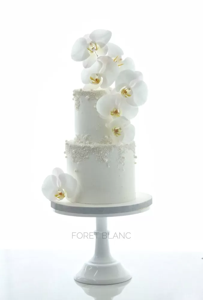 Orchid Flower Cake