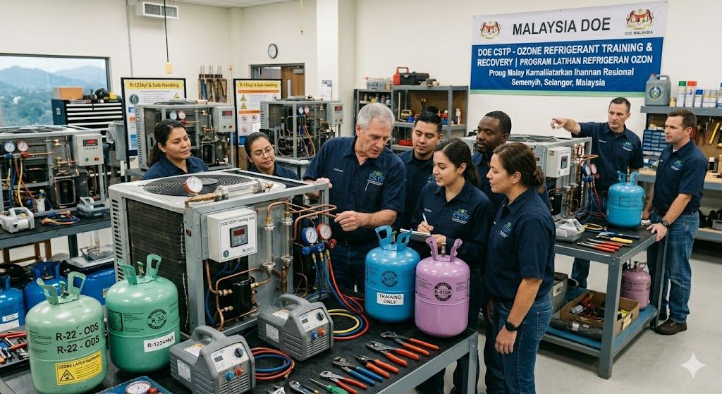 CSTP ozone refrigerant training Malaysia