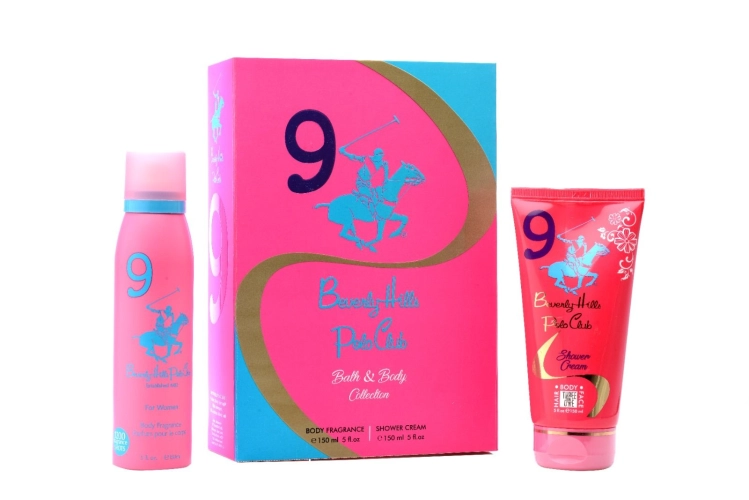 BHPC SET WOMEN'S NO. 9 PINK DEODORANT 150 ml & SHOWER CREAM 150 ml  - Innovation Lifestyle Corporation (M) Sdn Bhd