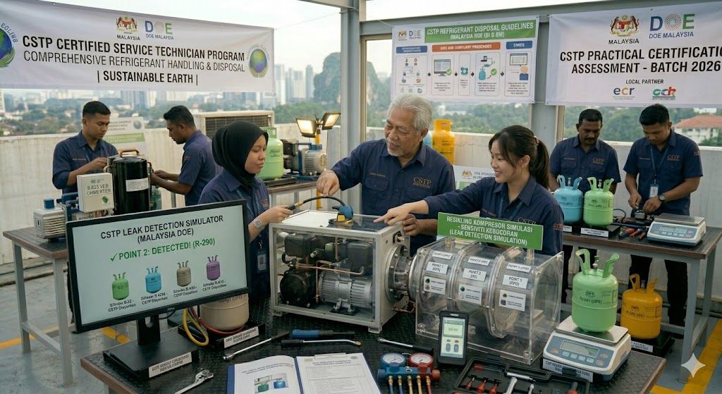 CSTP sustainable refrigerant management Malaysia DOE