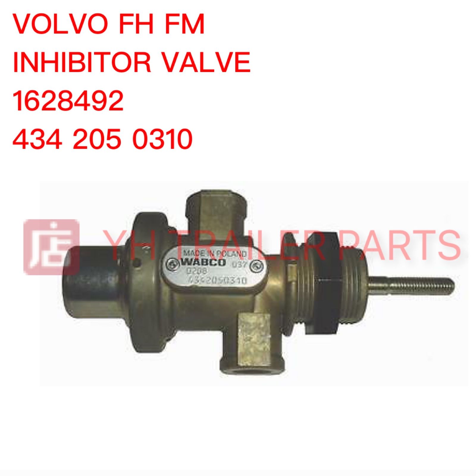 INHIBITOR VALVE VOLVO 1628492