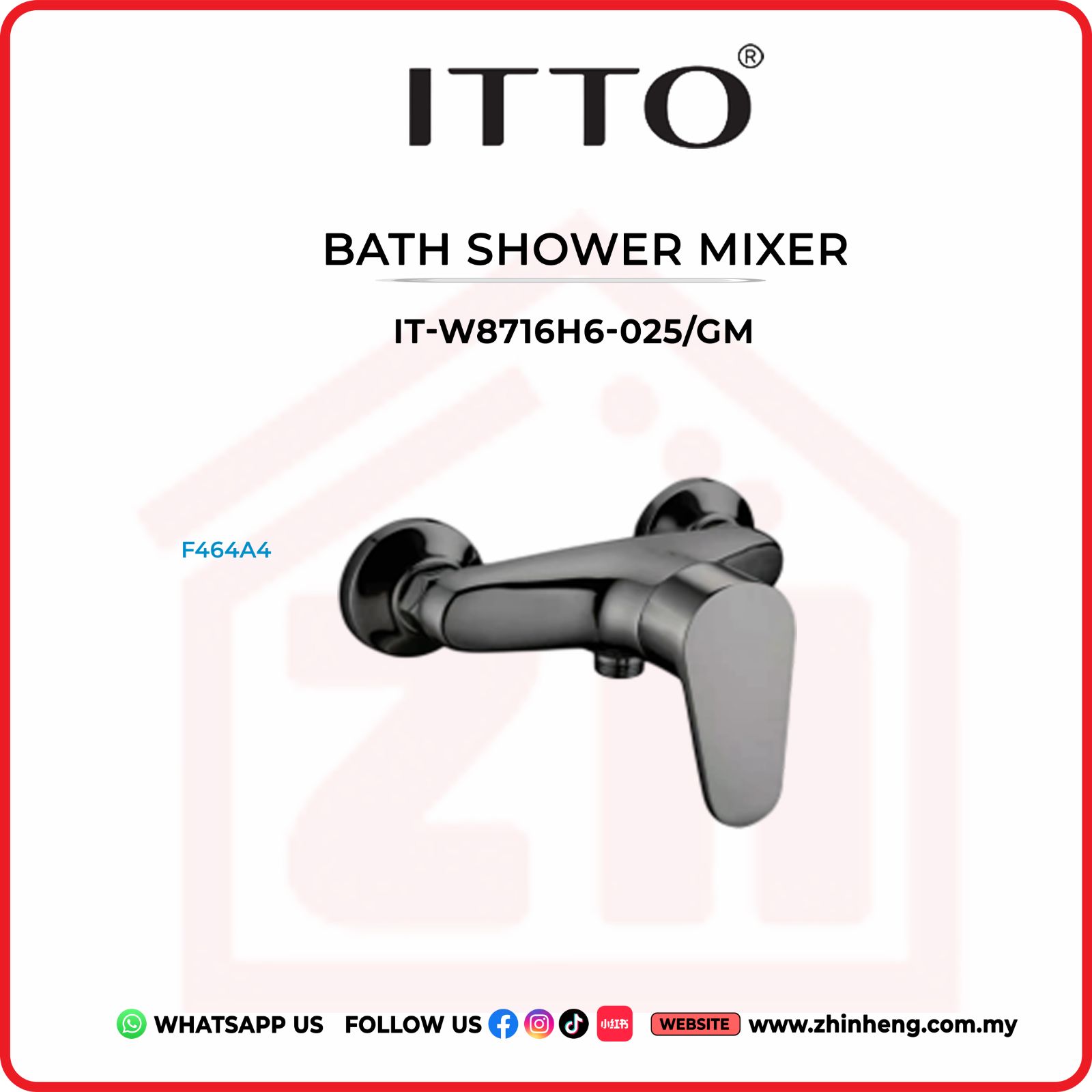 ITTO BASIN TAP MIXER IT-W8716H6-025/GM