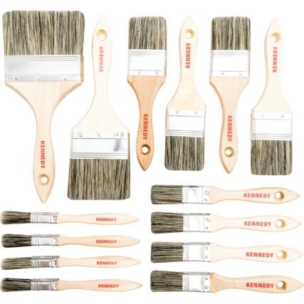 KEN9070400K - MAINTENANCE PAINT BRUSH SET 14-PCE