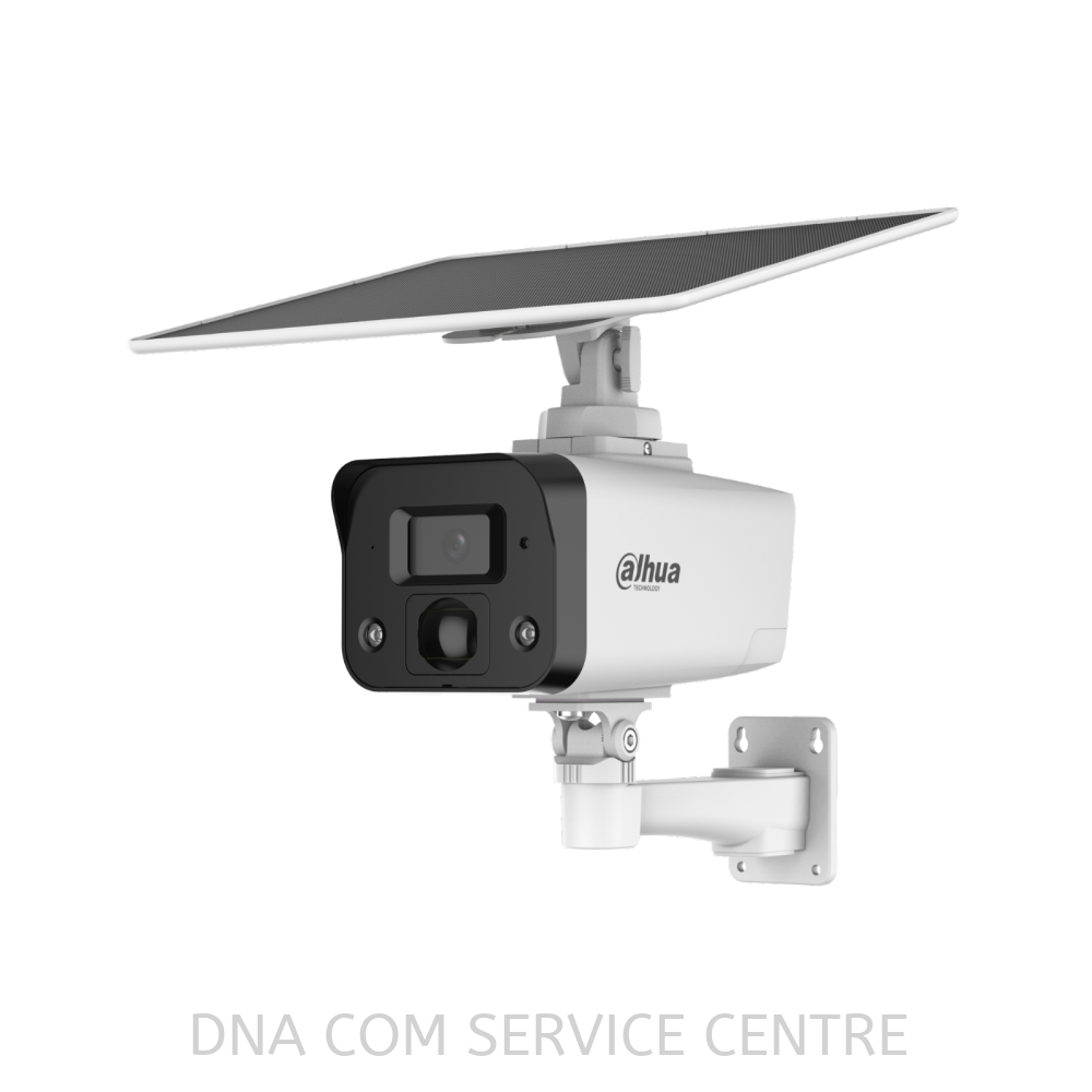4MP Smart Dual Light Fixed-focal Bullet 4G Solar Power Network Camera