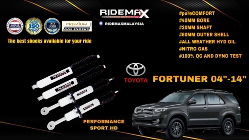 RIDEMAX TOYOTA FORTUNER 05-14''