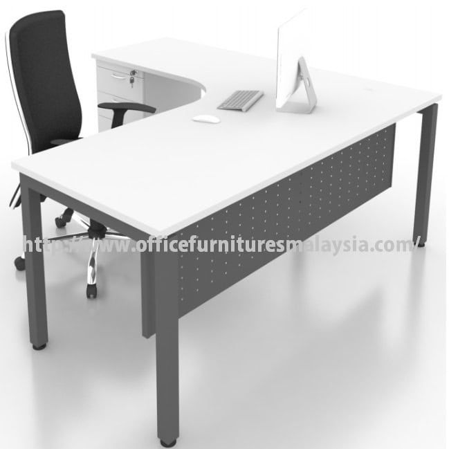 5 ft x 5 ft Modern L Shape Executive Desk OFMN1515LDLR