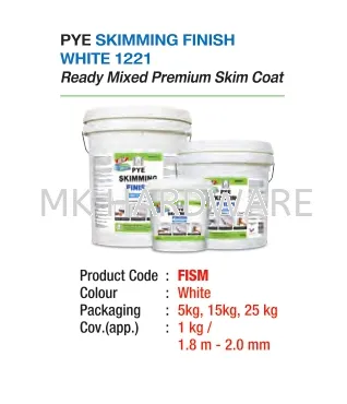 SKIMMING FINISH WHITE 1221