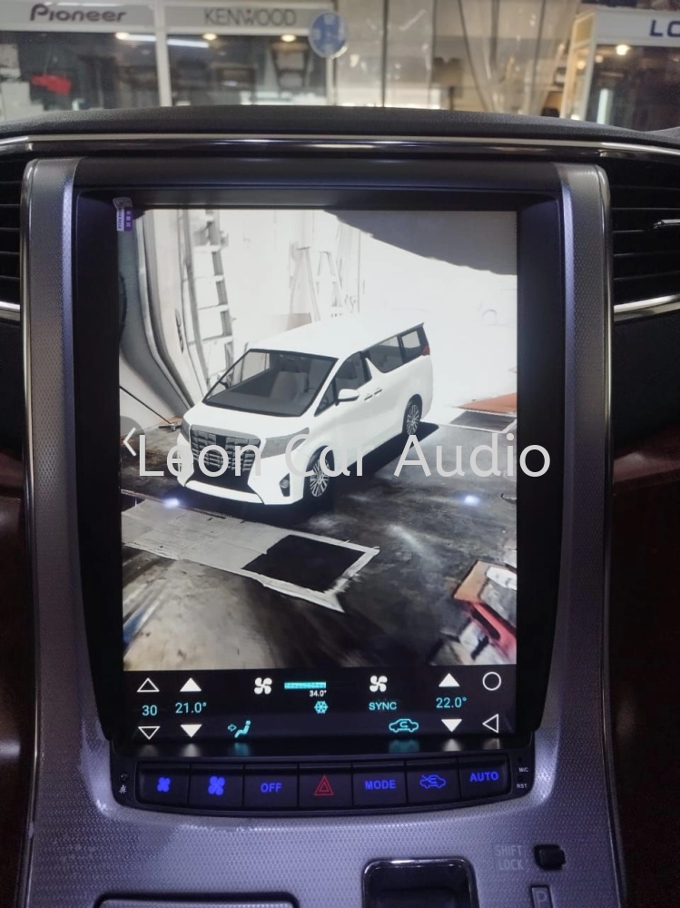 Toyota Vellfire Alphard anh20 home theater system oem 12.1" tesla android 4ram 64gb 360 3D panoramic view parking recorder camera player