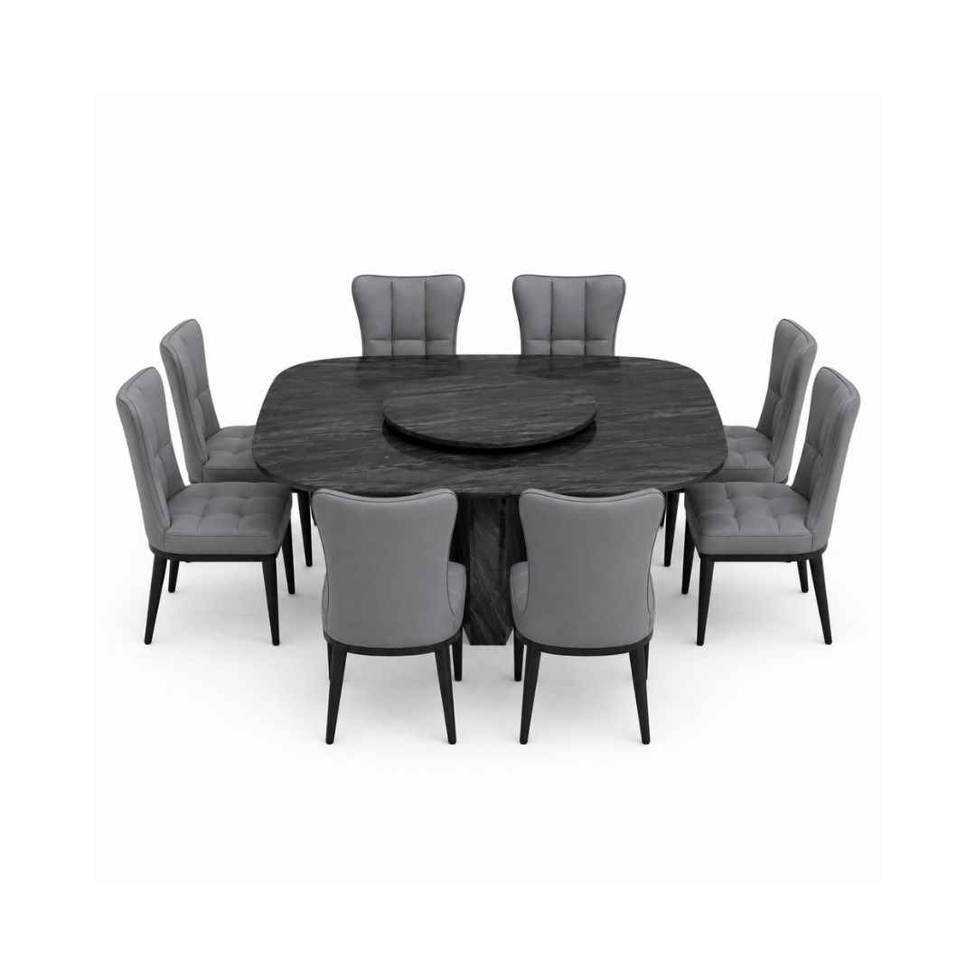 1+8 Seater Cavella Square Dining Set