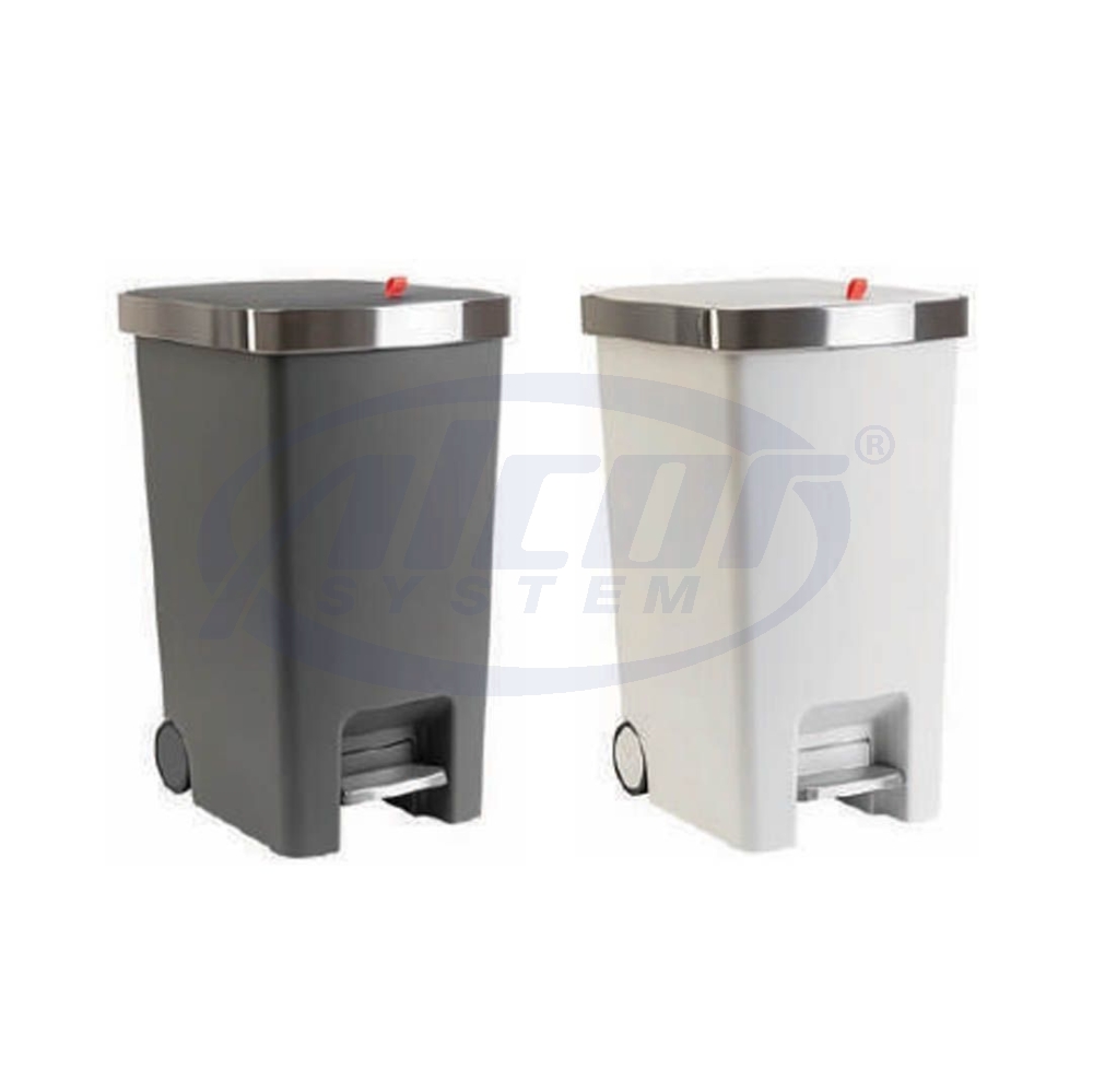 Double Lid Pedal Dustbin #B-FD-GXXXX-XX-G/KH