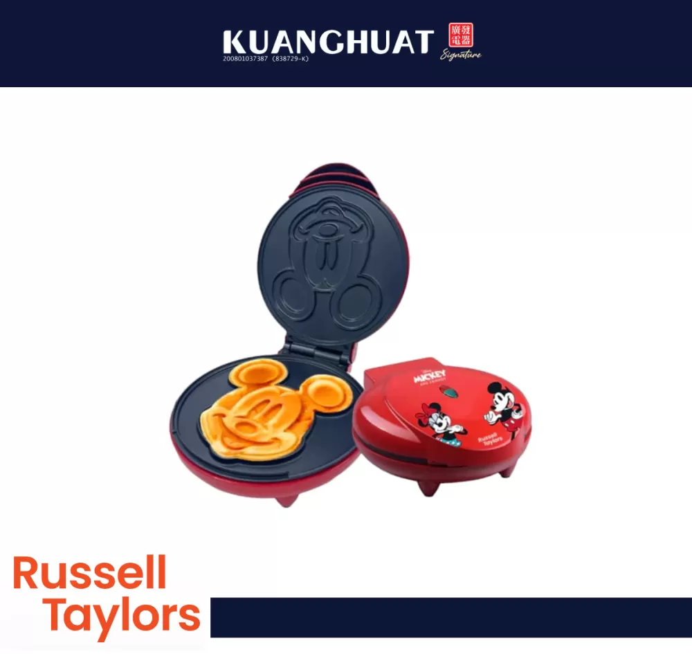 RUSSELL TAYLORS Disney Mickey And Friends Waffle Maker (1300W) D8