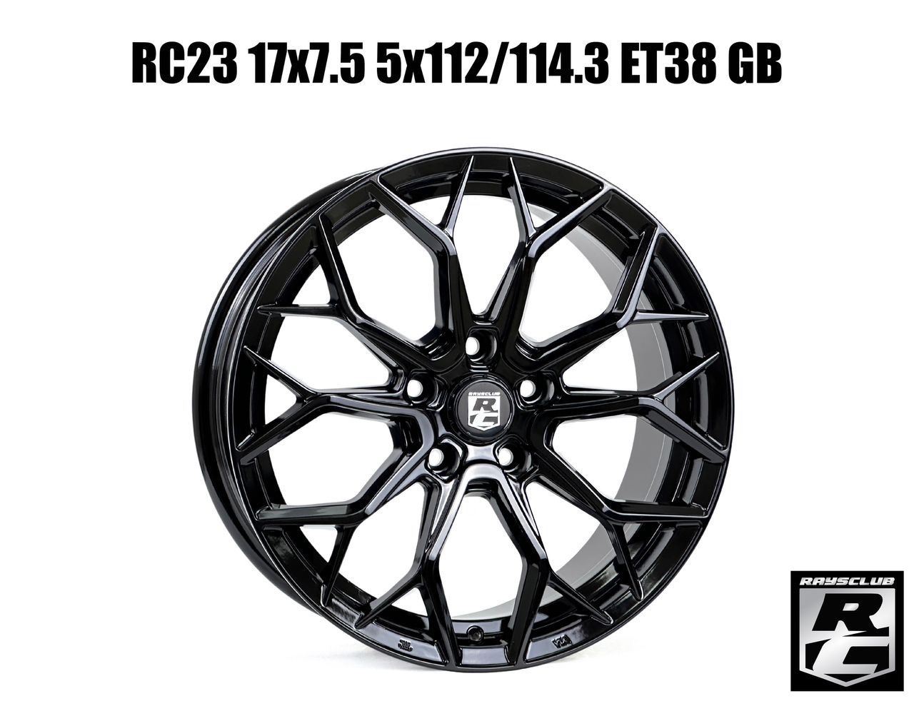 RC23 17X7.5 5x112/114.3 ET38 GB