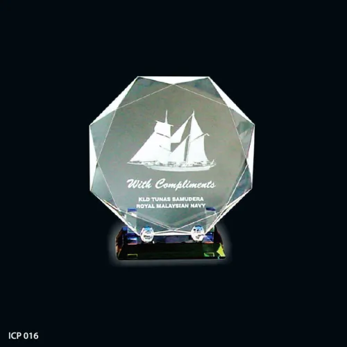 Exclusive Crystal Plaque - ICP 016