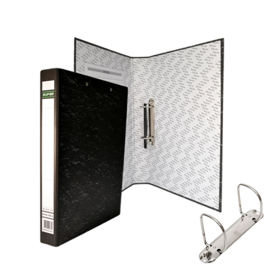 SUPER HARDCOVER 2D RING FILE F4 25MM