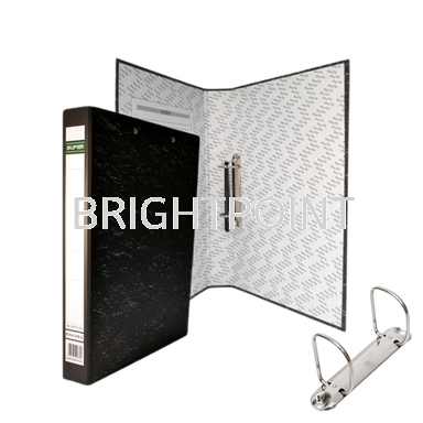 SUPER HARDCOVER 2D RING FILE F4 25MM
