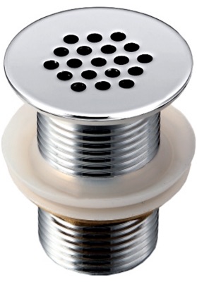 AR-2250A 1 1/4" Basin Waste – Premium Brass CP Pop-Up Basin Waste, 80mm with Silicone Rubber Seal