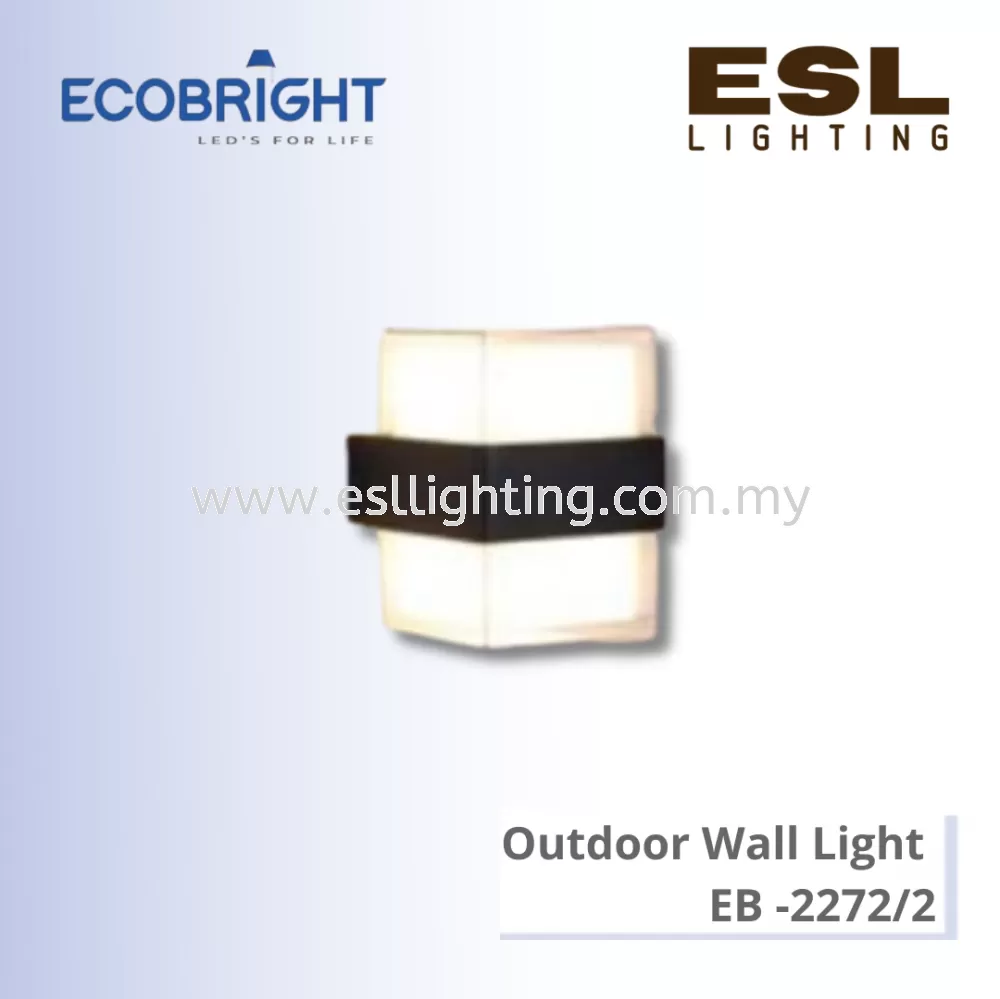 ECOBRIGHT Outdoor Wall Light 5W * 2 - EB - 2272/2 IP54