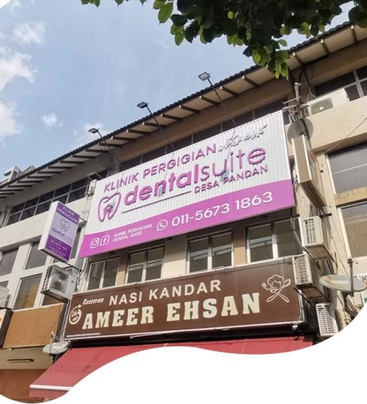 3d boxup signboard papan iklan signage 