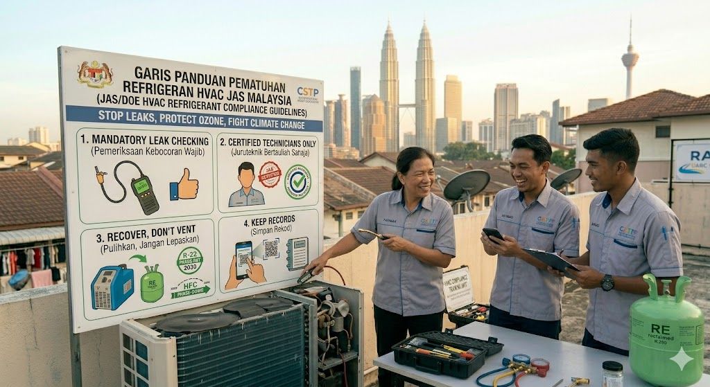 DOE Malaysia HVAC refrigerant compliance guidelines