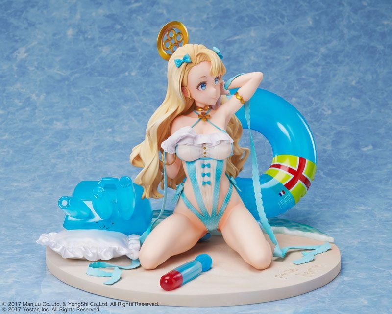 Design COCO Azur Lane Emile Bertin Swimsuit Costume 1/4 Scale Figure